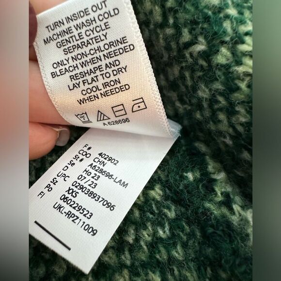 NWT LOGO Button Down Cardigan Sweater XXS - Picture 9 of 10